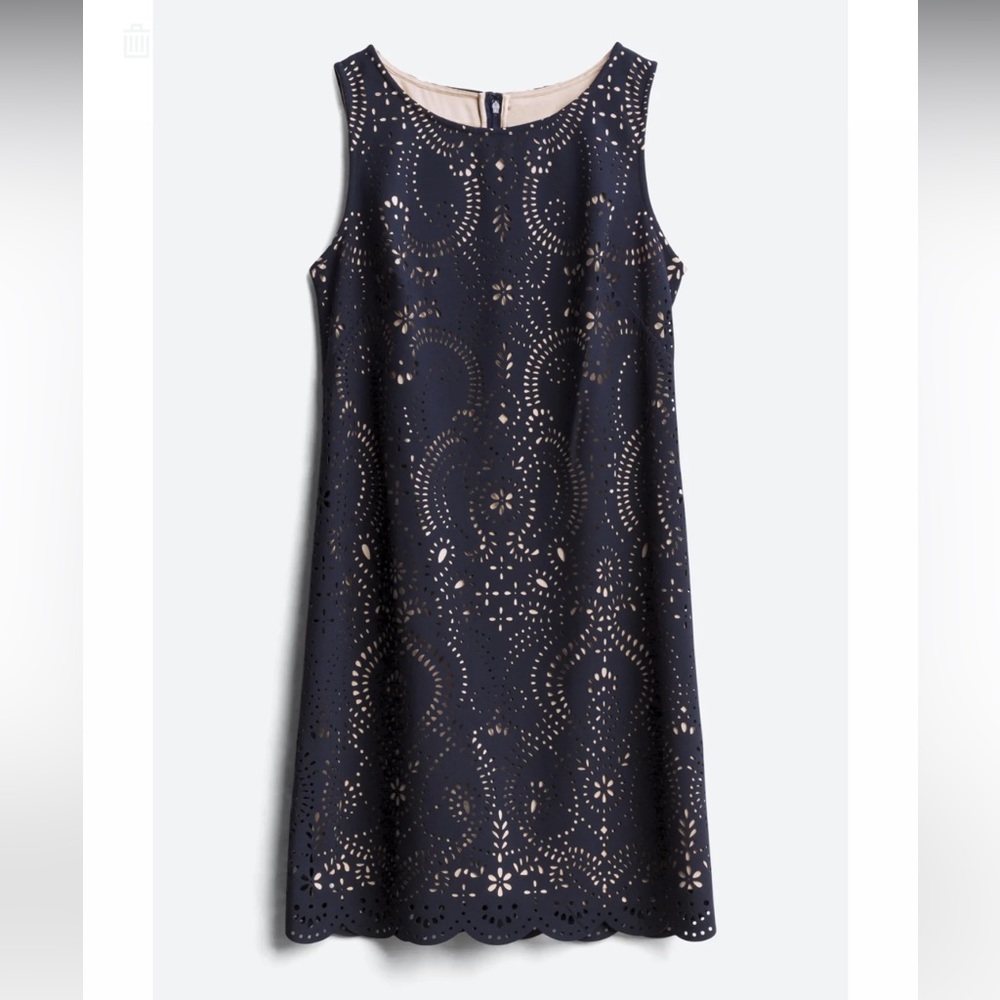 Sleeveless Dress with nude underpayment, never worn.